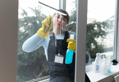 Nettoyage de vitres intérieures et extérieures à Saint-Forget